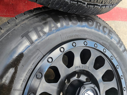 18" FUEL Vector D579 Dodge Ram 2500 3500 wheels rims SET FIRESTONE