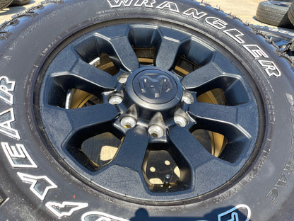 17" Ram 2500 3500 Laramie Power Wagon OEM 2599 wheels rims tires SET NEW