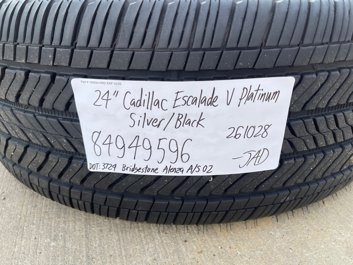 24" Cadillac Escalade V OEM wheels rims SET BRIDGESTONE GREAT DEAL