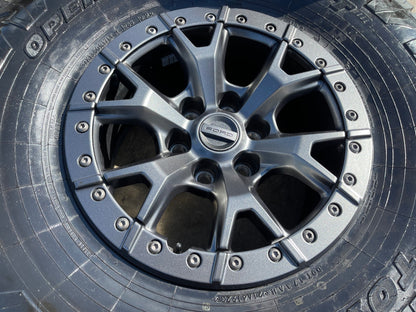 17" Ford F-150 Raptor R OEM BEADLOCK 10460 rims wheels 37" tires SET TOYO