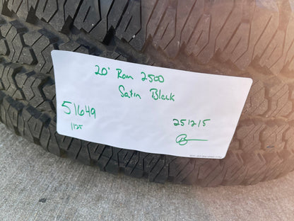 20" Dodge Ram 2500 3500 LARAMIE OEM 51649 wheels rims A/T2 2025 2026