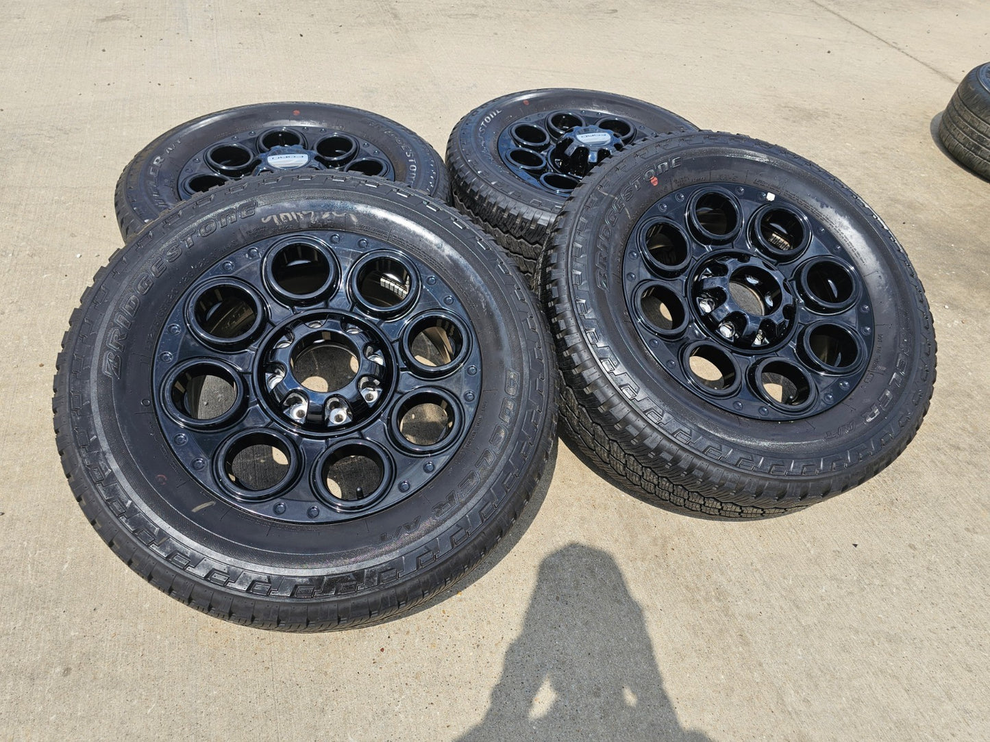 20" Ford F-250 F-350 OEM TREMOR wheels rims SET 10299 10484 BRINDGESTONE SET