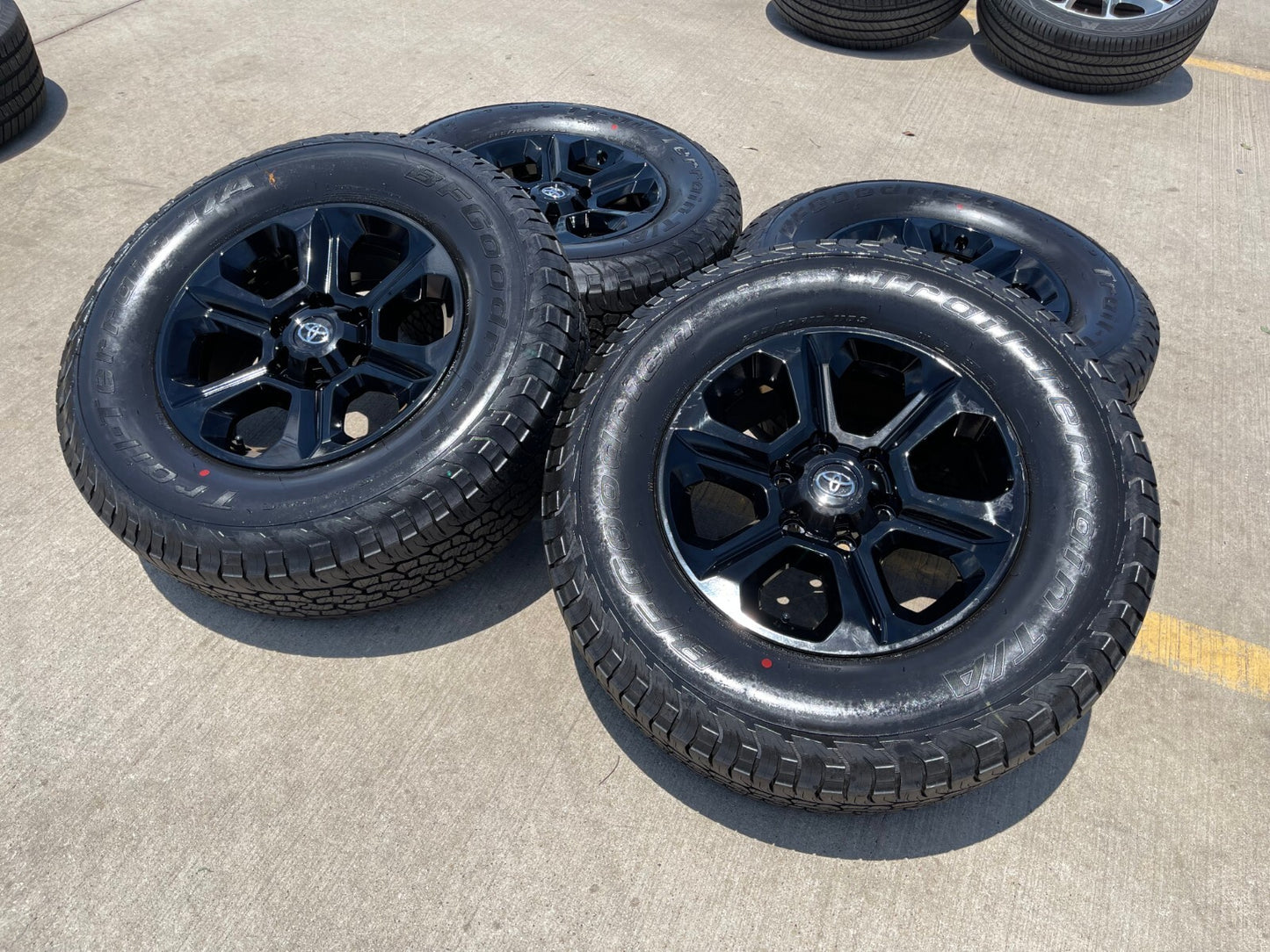17" 4Runner Toyota Tacoma OEM black wheels rims 75153 FJ 2022 2023 2024 NEW