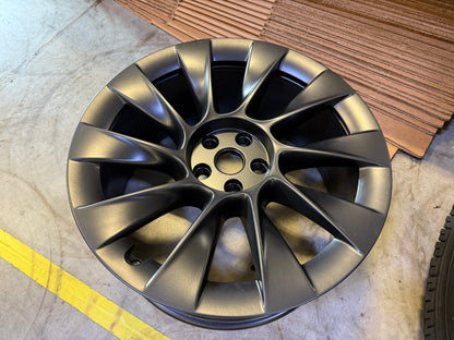 20" 20x9.5 Tesla Model Y OEM INDUCTION 96965 wheel rim 2021 2022 2023 2024 2025