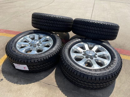 20" Dodge Ram 2500 3500 LARAMIE OEM 2700 wheels rims tires 2024 2025 2026