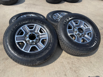 18" Ford F-250 F-350 Lariat FX-4 OEM wheels 10480 10298 tires FIRESTONE H/T2