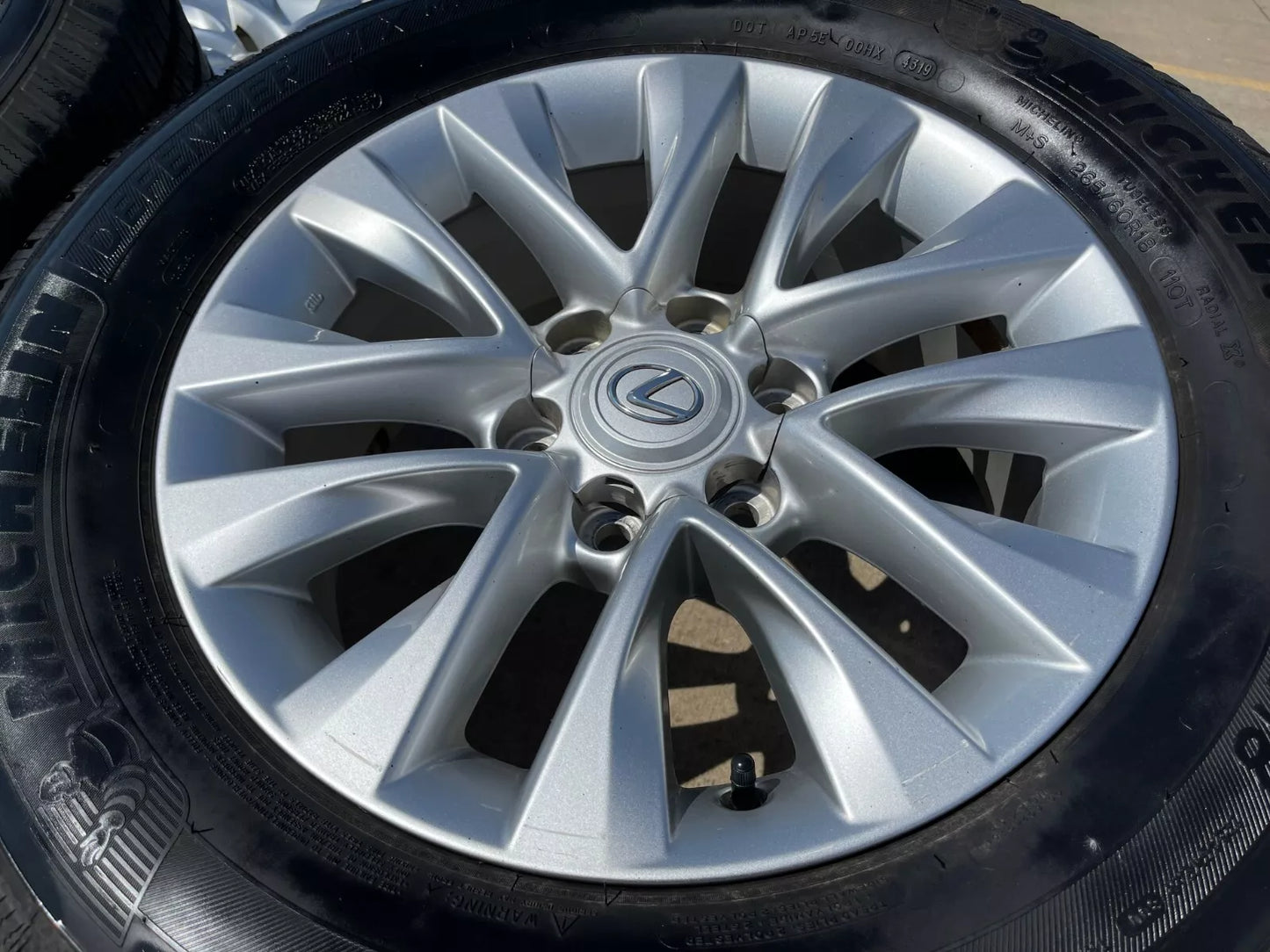 18" Lexus GX460 GX470 Tacoma 4Runner OEM wheels rims 74297 tires MICHELIN
