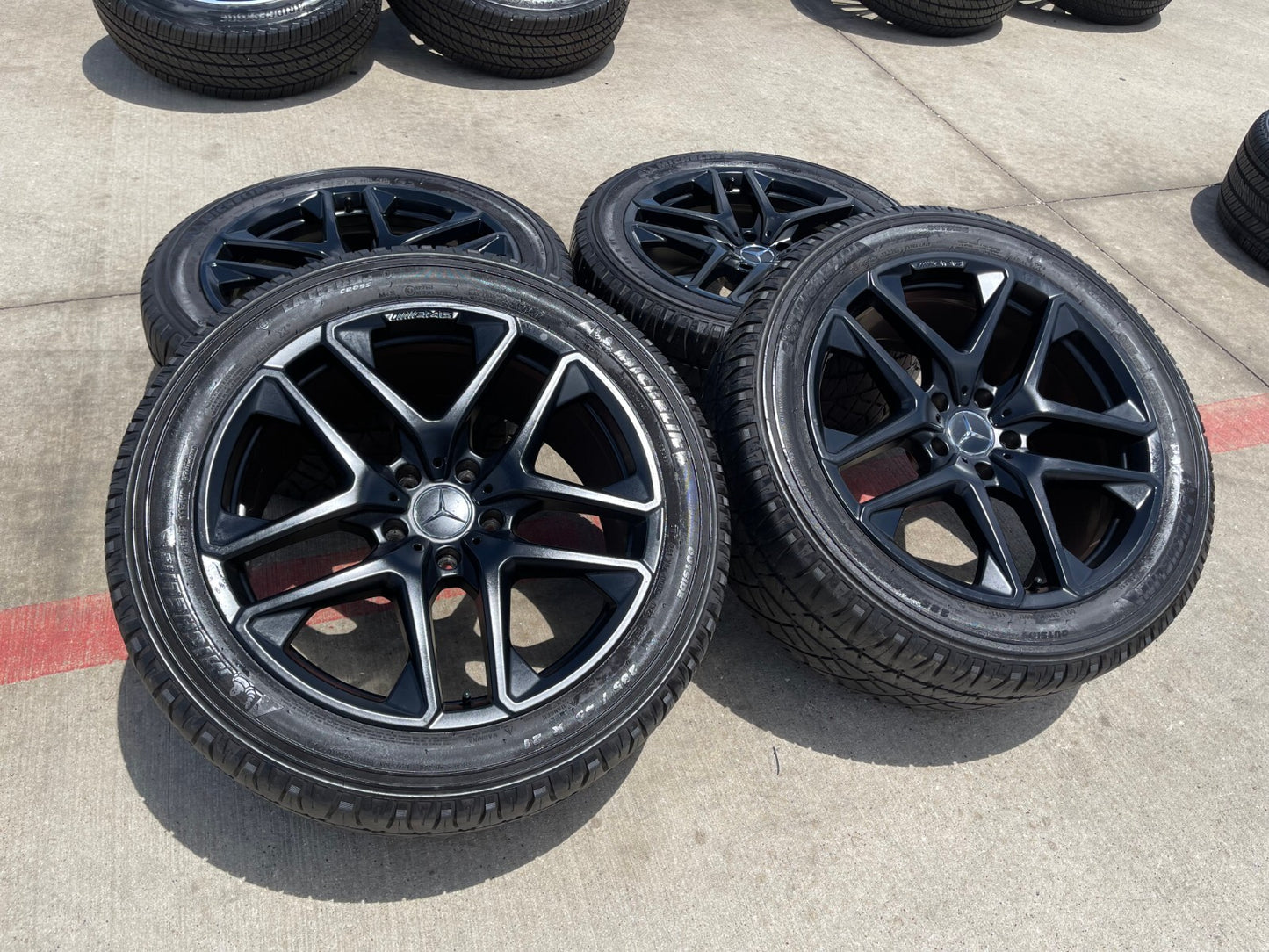 21" Mercedes G Wagon G63 AMG OEM wheels rims 2021 2022 2023 2024 2025 MICHELIN