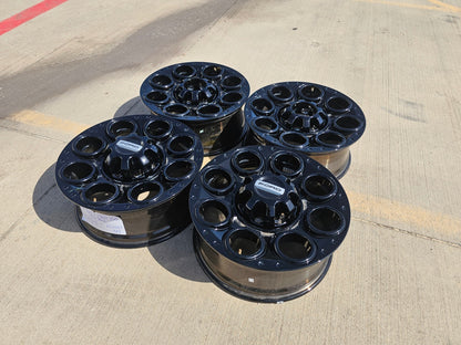20" Ford F-250 F-350 OEM black Lariat wheels rims 10299 10484 NEW