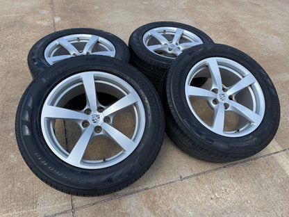 18" Porsche Macan OEM silver wheels rims 67519 67521 2020 2021 2022 2023 2024