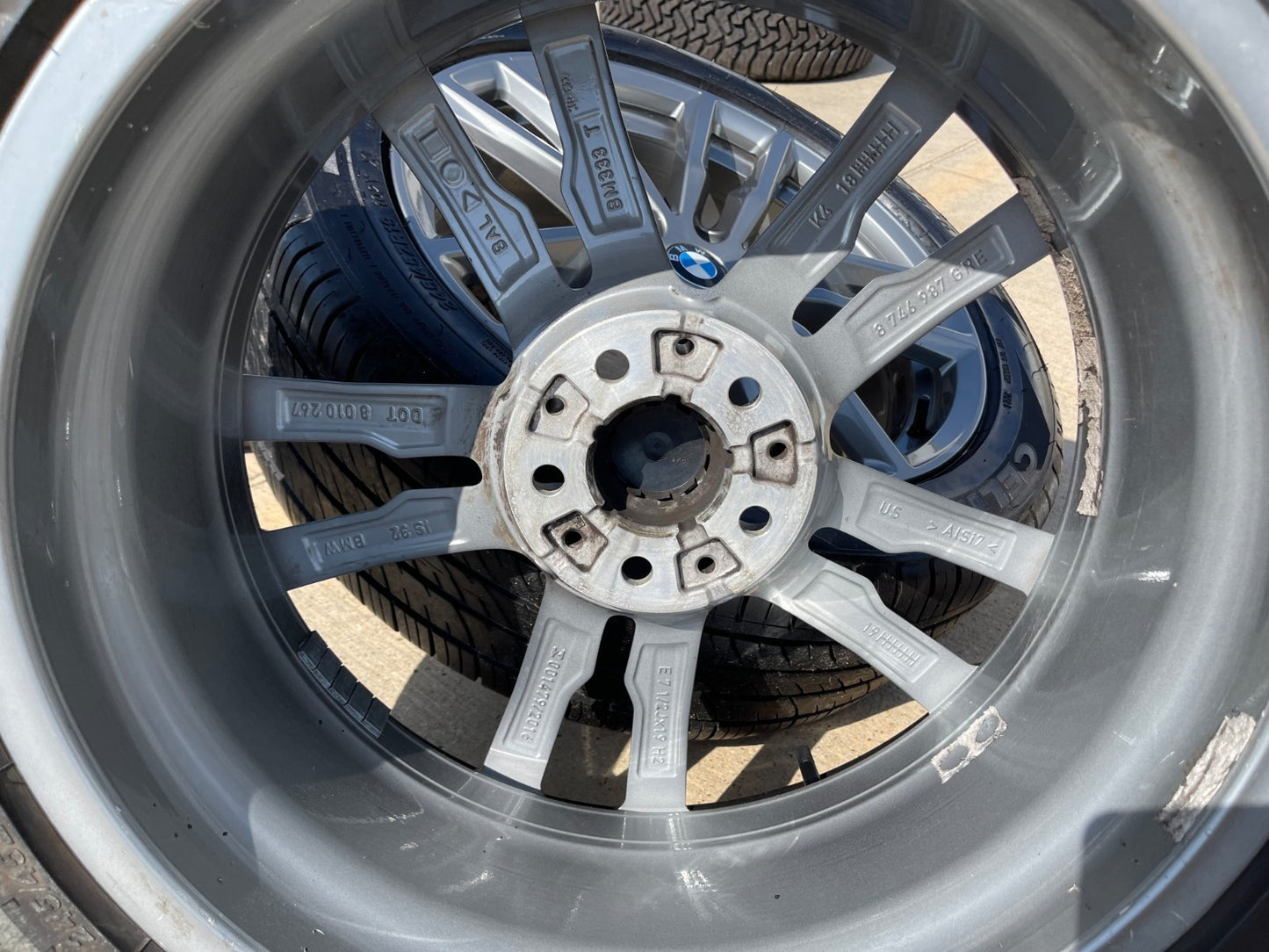 19" BMW X1 X2 X3 X4 OEM 86350 Series 698M SET wheels rims tires