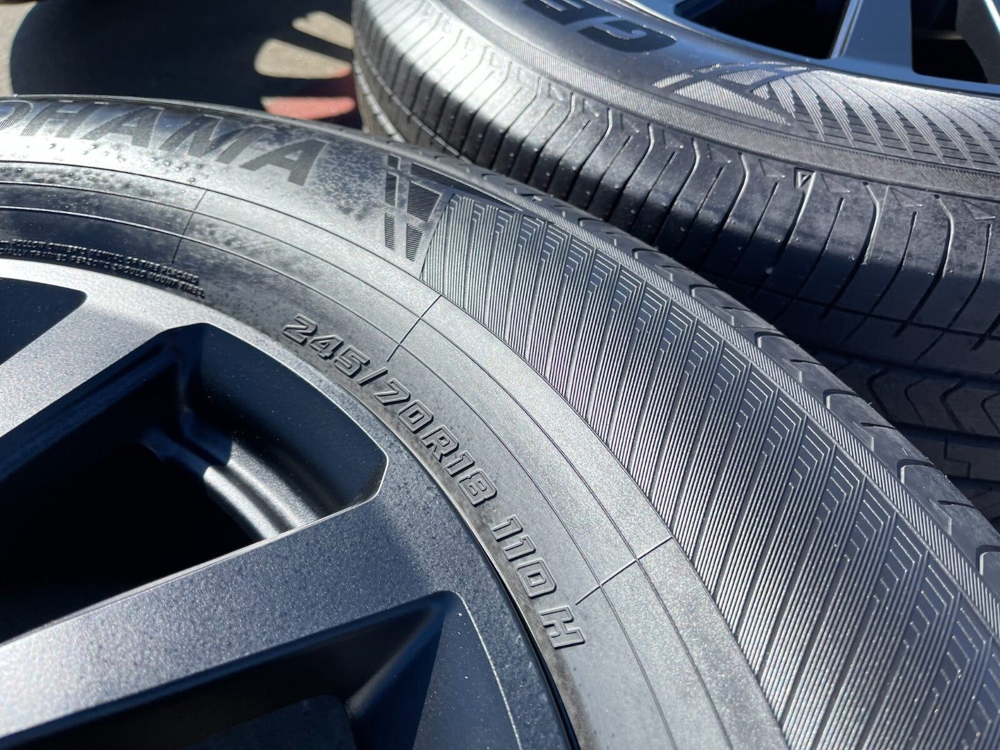 18" Toyota Land Cruiser OEM wheels rims tires Tundra Sequoia 2024 2025 2026 NEW