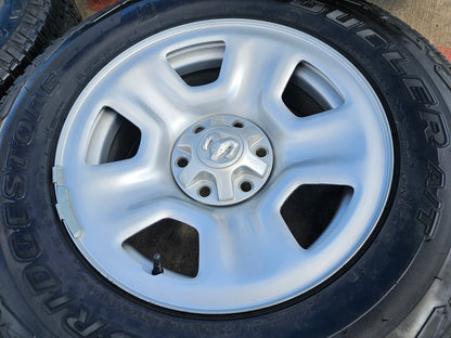 18" Dodge Ram 1500 OEM wheels rims tires BRIDGESTONE DUELER A/T NEW