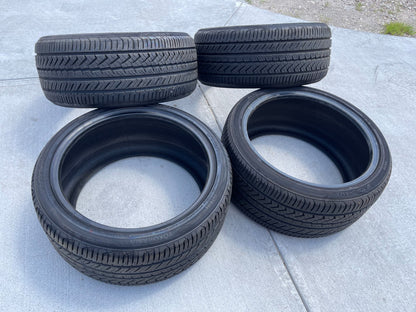 (2) 245/40R19 + (2) 275/35R19 Yokohama Advan Sport A/S+ Plus 98Y XL tires SET