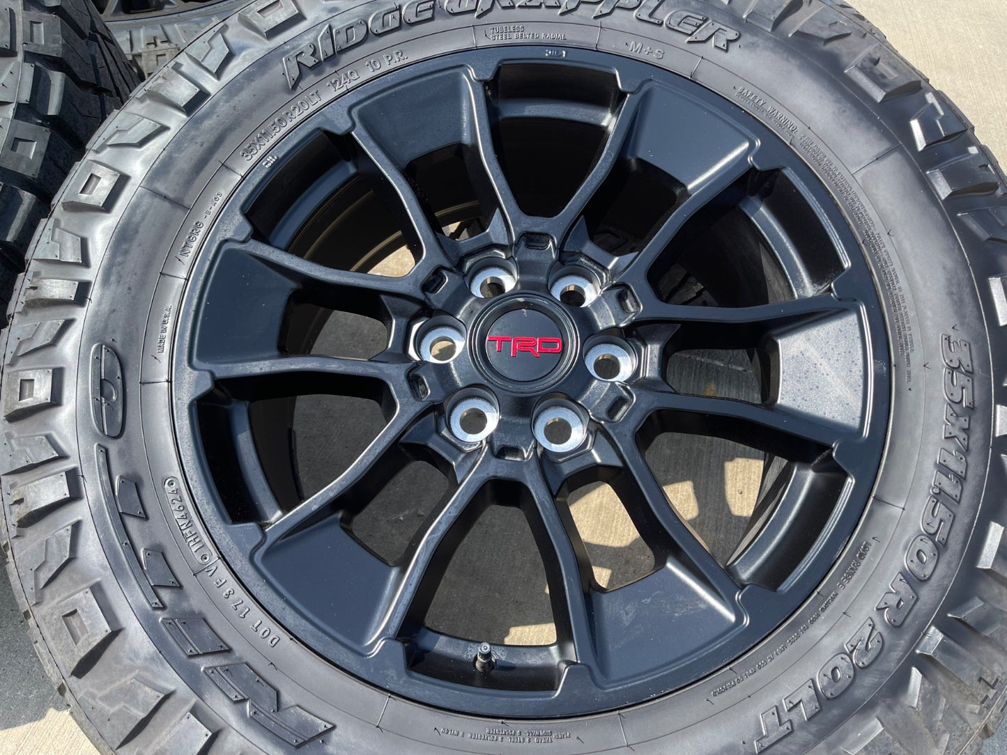 20" Toyota Tundra TRD OEM wheels rims 95314 65196 Sequoia SET NITRO 35"