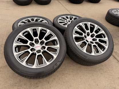 22" GMC Yukon Sierra DENALI OEM wheels rims Tahoe tires 2024 2025 2026 NEW