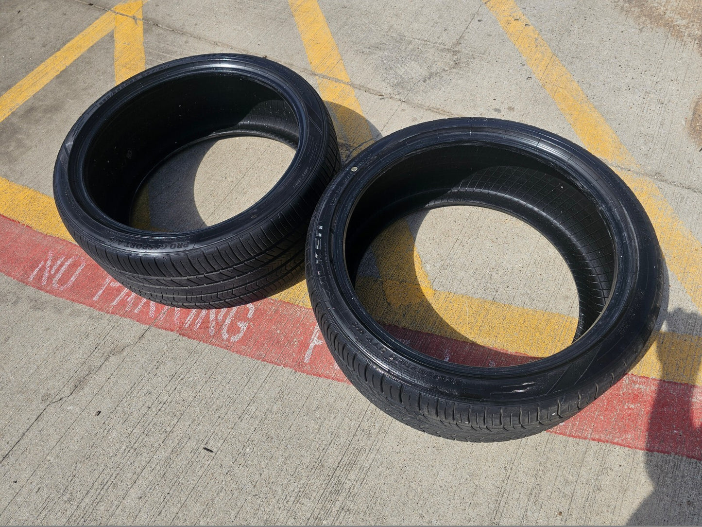 (1) 255/35/20 Falken Pro G6 Sport A/S tire 255/35r20