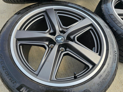 19" Ford Mustang GT Performance OEM wheels rims Mach 1 2022 2023 2024 2025 NEW