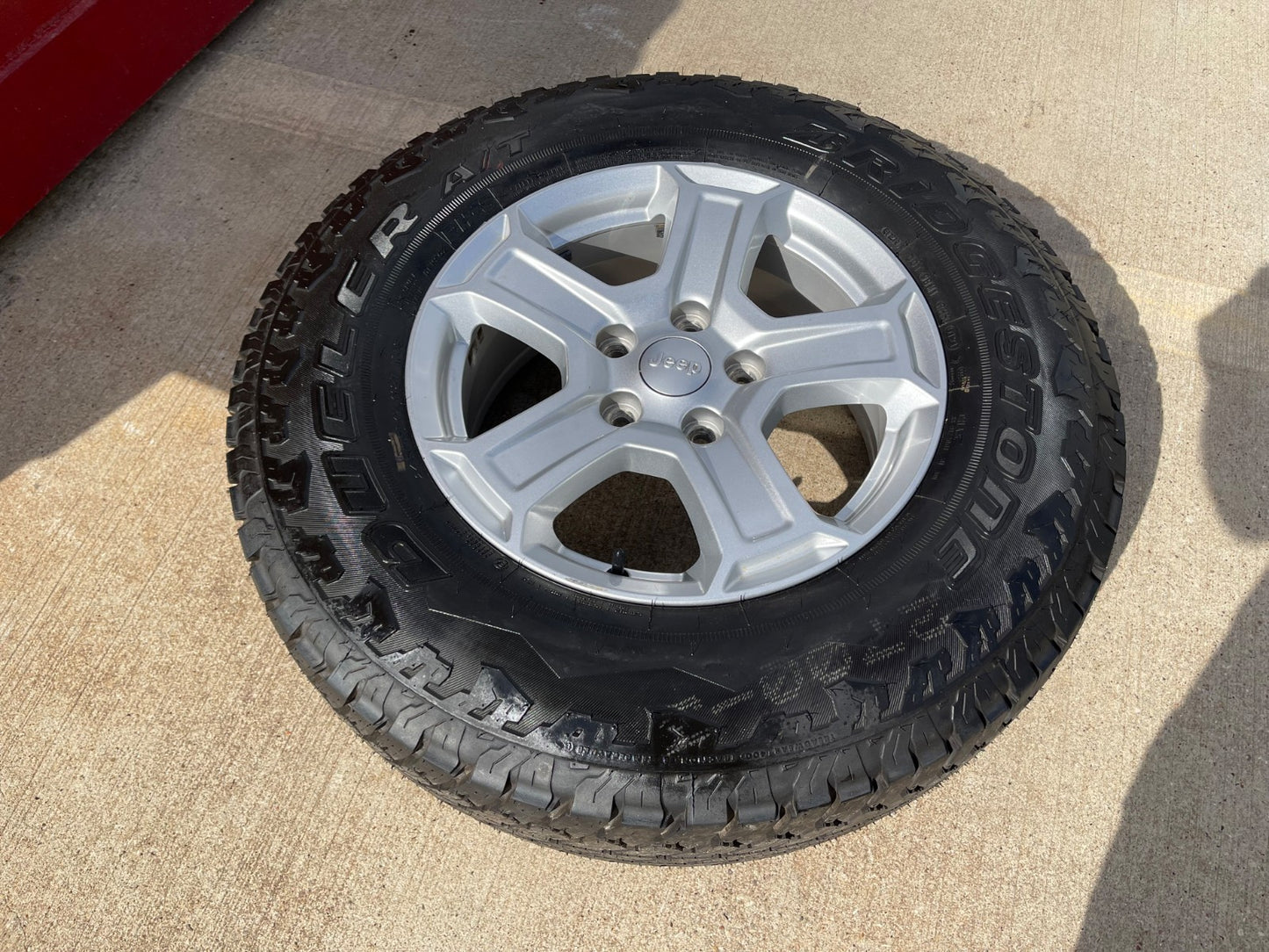 17" Jeep Wrangler Gladiator SPARE OEM 9216 wheel rim 2020 2021 2022 2023 2024
