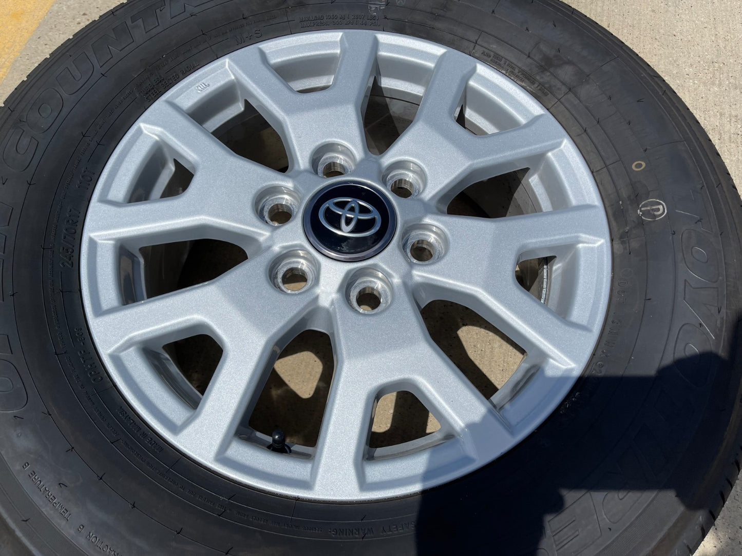 17" Toyota Tacoma 4Runner TRD OEM 10637 94254 wheel rim single 2025 2026 NEW