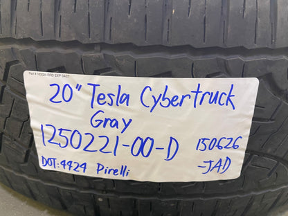 (1) 20" Tesla Cyber Truck OEM 94166 wheel rim 2024 2025 2026 2027 Cybertruck