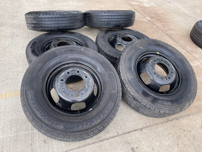 17" Dodge Ram 3500 Dually Laramie 8x200 wheels rims 2703 2704 OEM IRONMAN