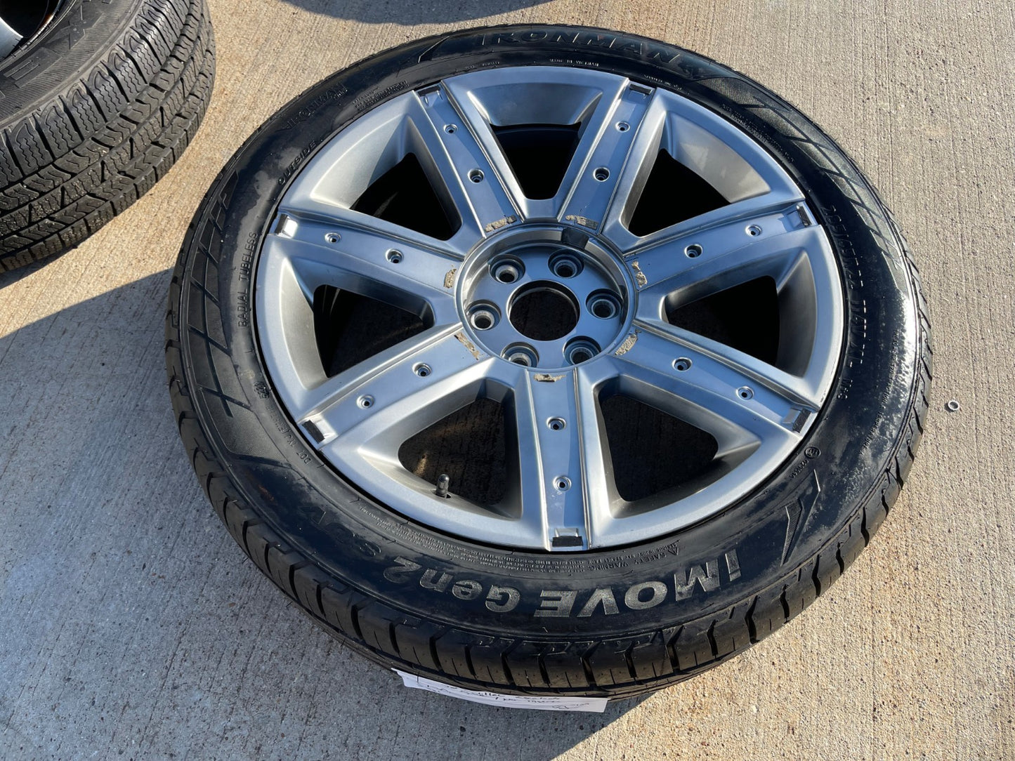 22" Cadillac Escalade OEM 4739 wheel rim 2016 2017 2018 2019 2020 SPARE