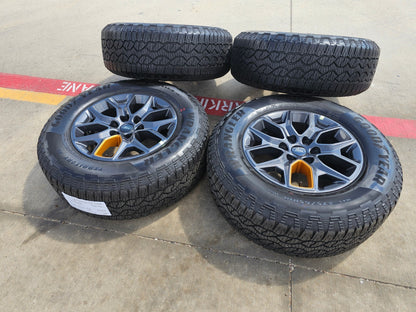 18" Ford Expedition F-150 TREMOR OEM rims wheels 2025 2026 2027 SET GOODYEAR