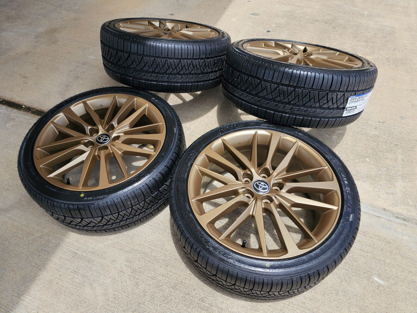 19" Toyota Camry OEM TRD Bronze wheels rims 75222 Avalon Lexus tires NEW