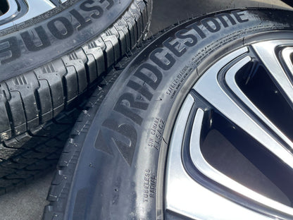 22" Lincoln Navigator OEM 10666 rims wheels BLACK LABEL BRIDGESTONE SET