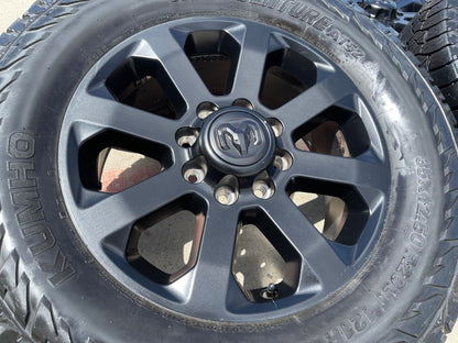 20" Dodge Ram 2500 3500 LARAMIE OEM SET wheels rims RIM# 2700 35" FITS 1999-2027