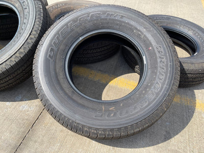 (5) 255/70/16 Bridgestone Dueler H/T tires Jeep Wrangler Bronco Colorado NEW