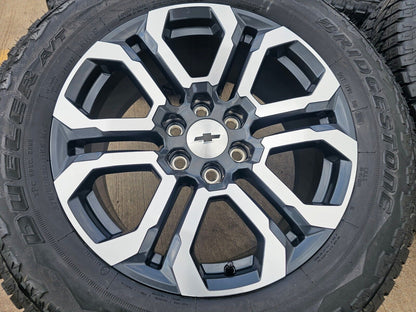 20" Chevy Silverado Tahoe OEM wheels rims GMC Sierra Canyon 95780 2024 2025 NEW