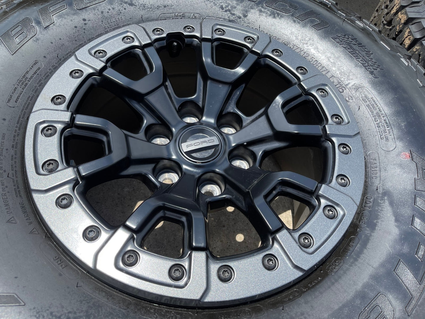 17" Ford F-150 Raptor Bronco R OEM BEADLOCK 51222 rims wheels 37" SET NEW