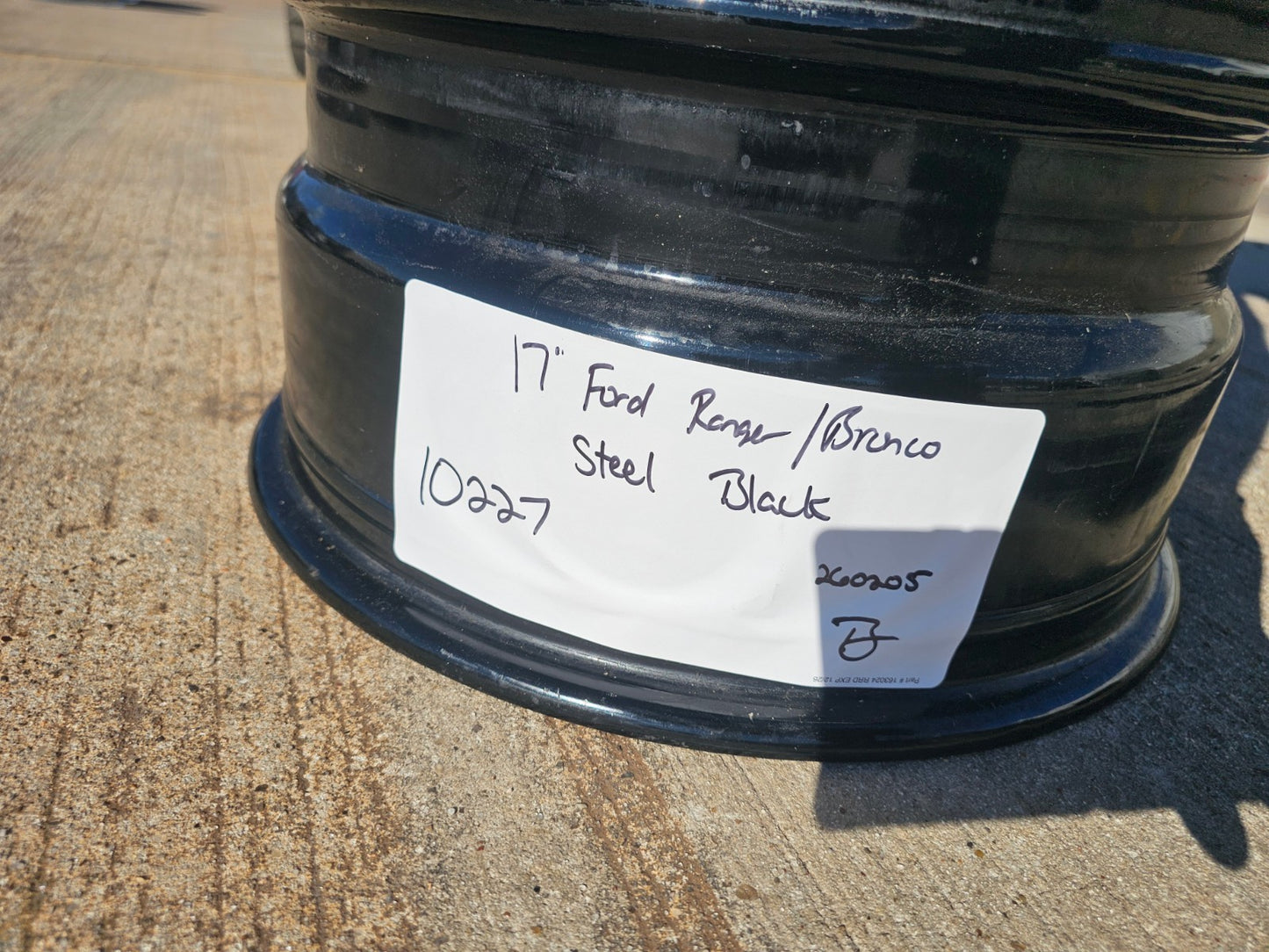 17" Ford Ranger RAPTOR wheel rim 10227 SASQUATCH Bronco spare NEW