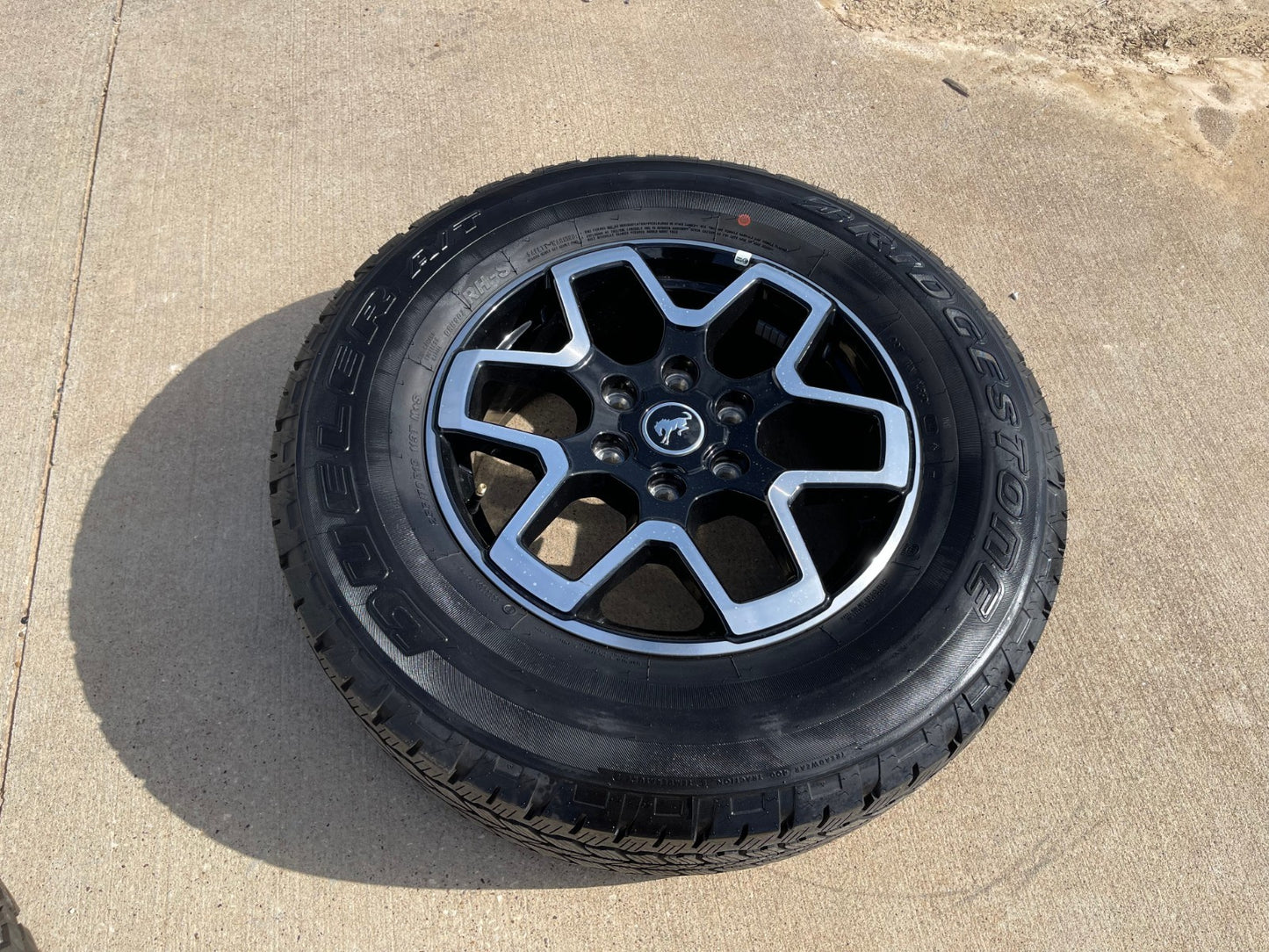 18" Ford Bronco wheel rim 95213 10389 Ranger spare 2022 2023 2024 2025 2026 NEW