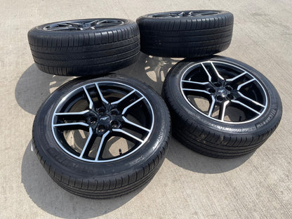 18" Ford Mustang GT OEM 10157 wheels rims SET 2021 2022 2023 2025 2026 MICHELIN