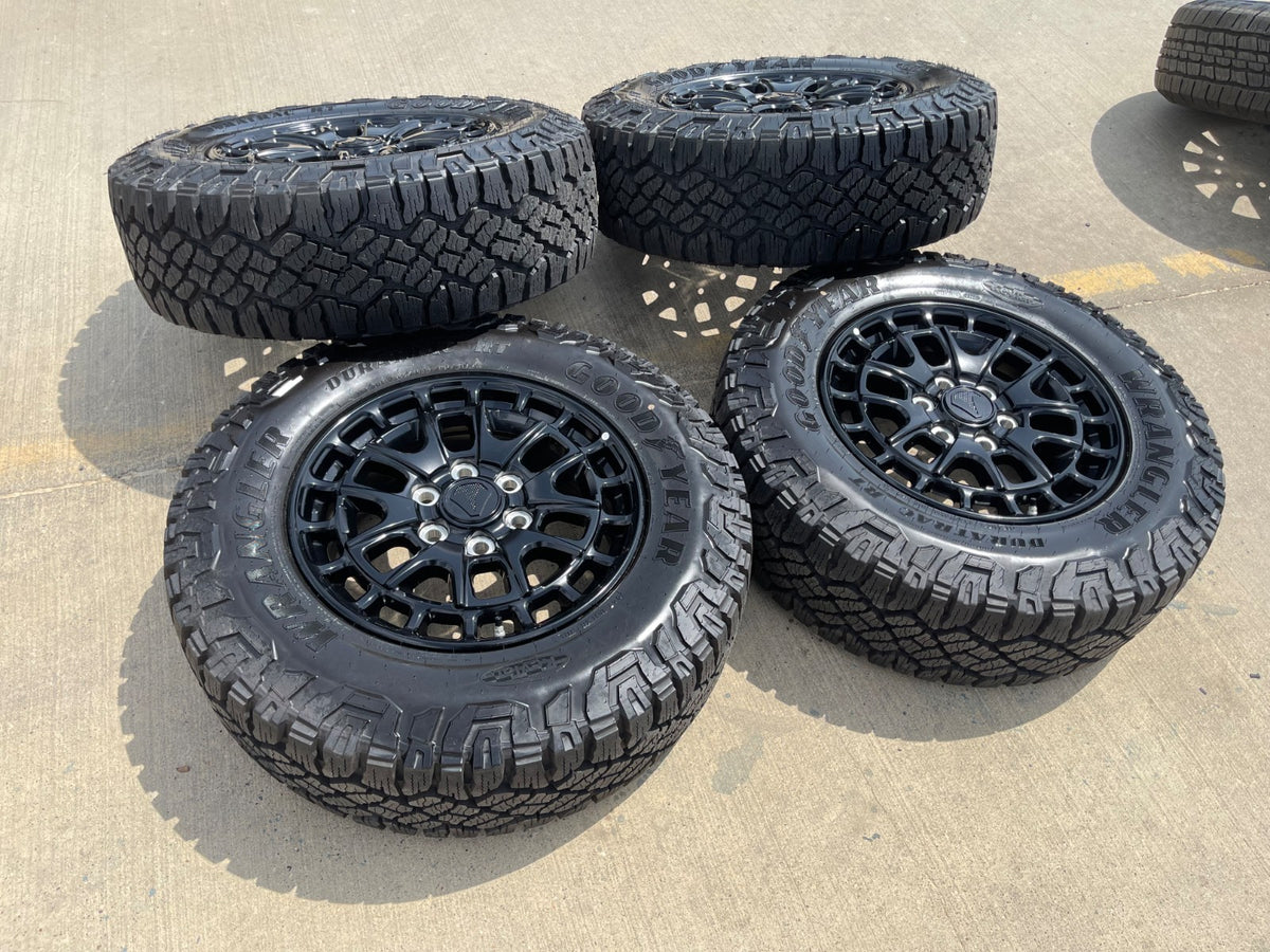 18" Toyota Tundra TSS T FORCE TRD OEM wheels rims Sequoia SET 2026 2027 NEW