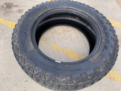 (1) 275/65/20 Goodyear Wrangler Ultra Terrain A/T tire LT 10 ply load range E