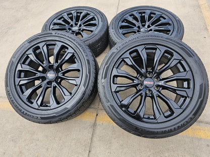22" GMC Yukon Sierra DENALI OEM wheels rims 14025 97000 tires 2022 2023 2024 NEW