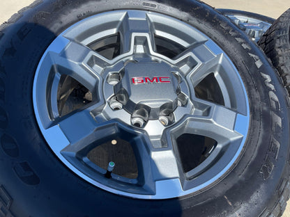 20" GMC Sierra AT4X 2500 3500 OEM wheels rims 94038 5188 Chevy Silverado SET NEW