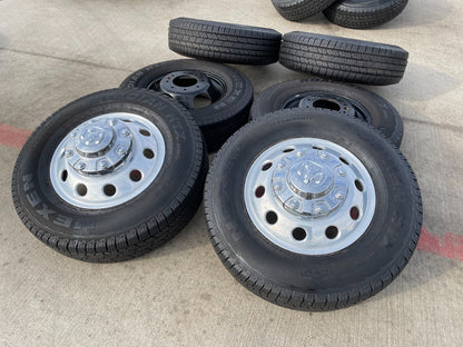 17" Dodge Ram 3500 Dually Laramie 8x200 wheels rims 2701 2702 OEM NEXEN