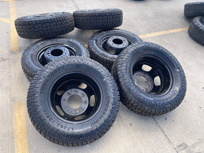 17" Dodge Ram 3500 Dually Laramie 8x200 wheels rims 2703 2704 OEM SET