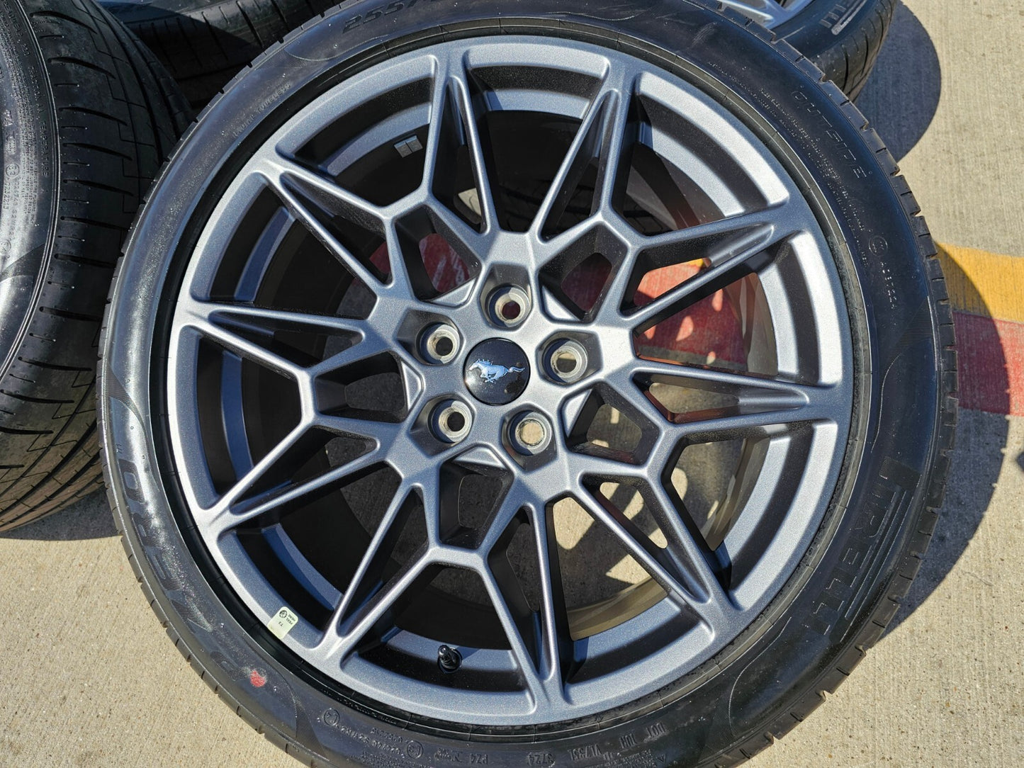 19" Ford Mustang GT Track Pack OEM 10600 10603 wheels rims 2025 2026 TPMS NEW