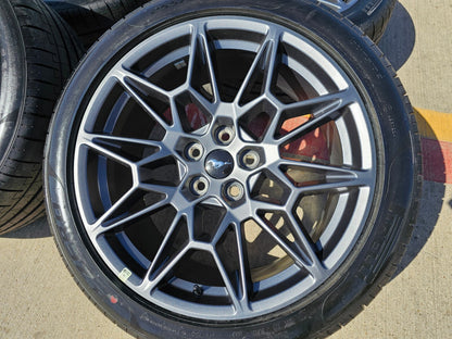 19" Ford Mustang GT Track Pack OEM 10600 10603 wheels rims 2025 2026 TPMS NEW