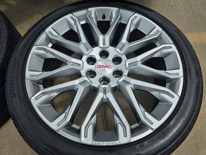 24" GMC Yukon Sierra Denali Chevy Tahoe SET OEM 10067 wheels rims 2025 2026 2027