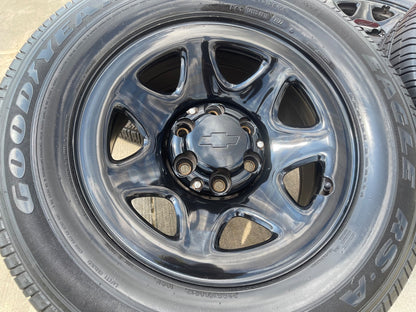 17" Chevy Tahoe PPV OEM Police Package 8111 SET wheels rims tires