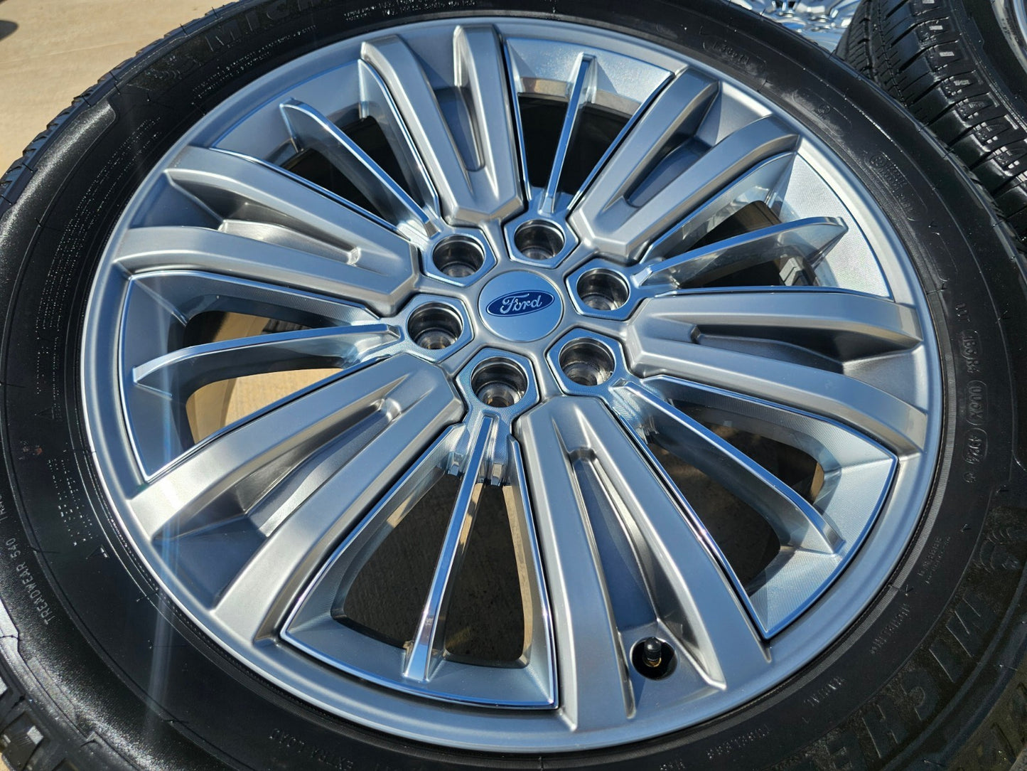 22" Ford F-150 LIMITED OEM rims wheels 10622 SET Expedition 2025 2026 MICHELIN