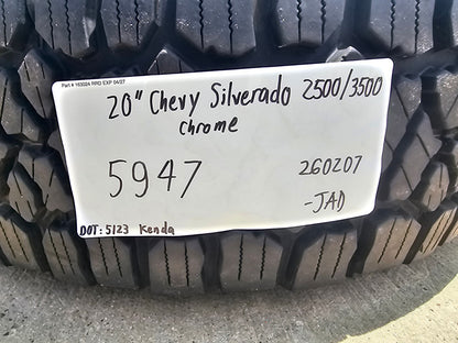 20" GMC Sierra DENALI Chevy Silverado 2500 3500 OEM 5960 5947 wheels rims SET