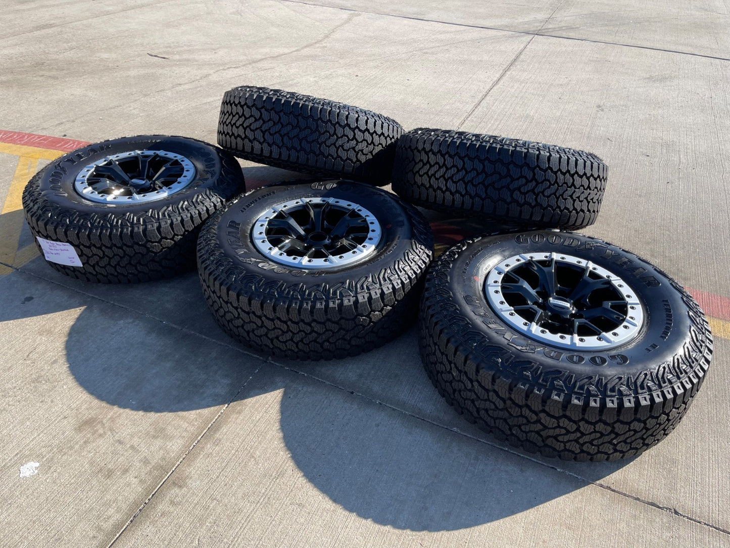 17" Ford F-150 Raptor Bronco R OEM Replica BEADLOCK 10460 rims wheels NEW 35"